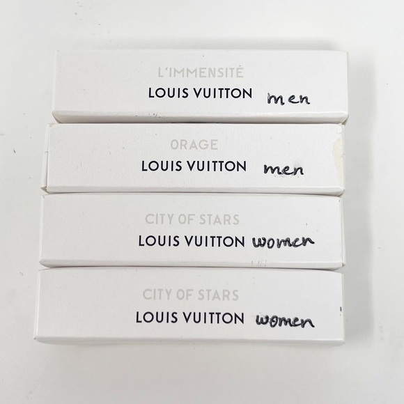 Authentic Louis Vuitton 4 Perfume Samples - 2 ml Each - Picture 1 of 9